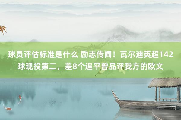 球员评估标准是什么 励志传闻！瓦尔迪英超142球现役第二，差8个追平曾品评我方的欧文