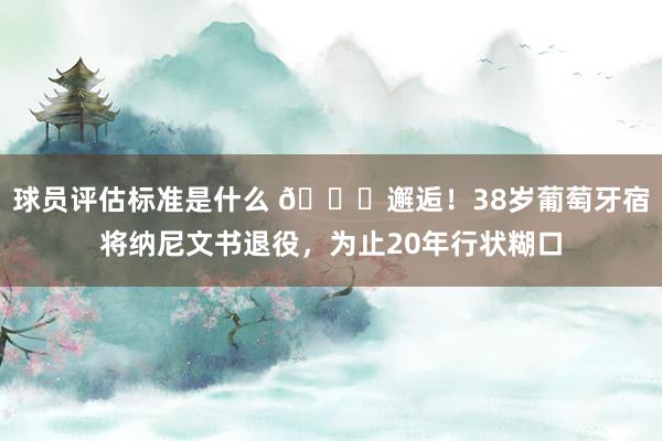 球员评估标准是什么 👋邂逅！38岁葡萄牙宿将纳尼文书退役，为止20年行状糊口